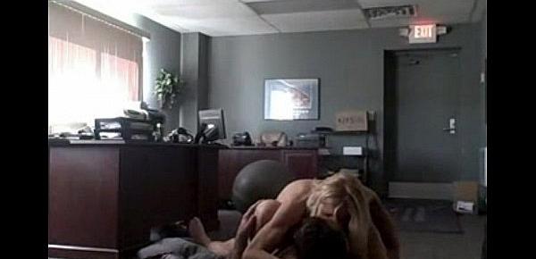  Blonde Office Sex Part 1